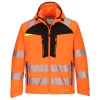 PORTWEST - Veste softshell hv dx4 - taille 6xl - orange/noir - portwest