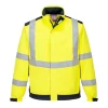 PORTWEST - Veste softshell modaflame multi norme arc électrique couleur : jaune/marine taille l - portwest