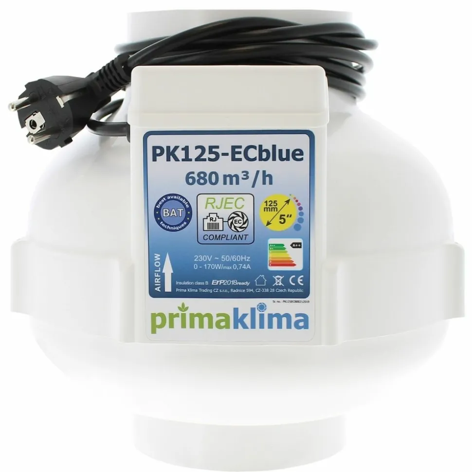 PRIMA KLIMA - Extracteur ecblue 680m3/h prima klima