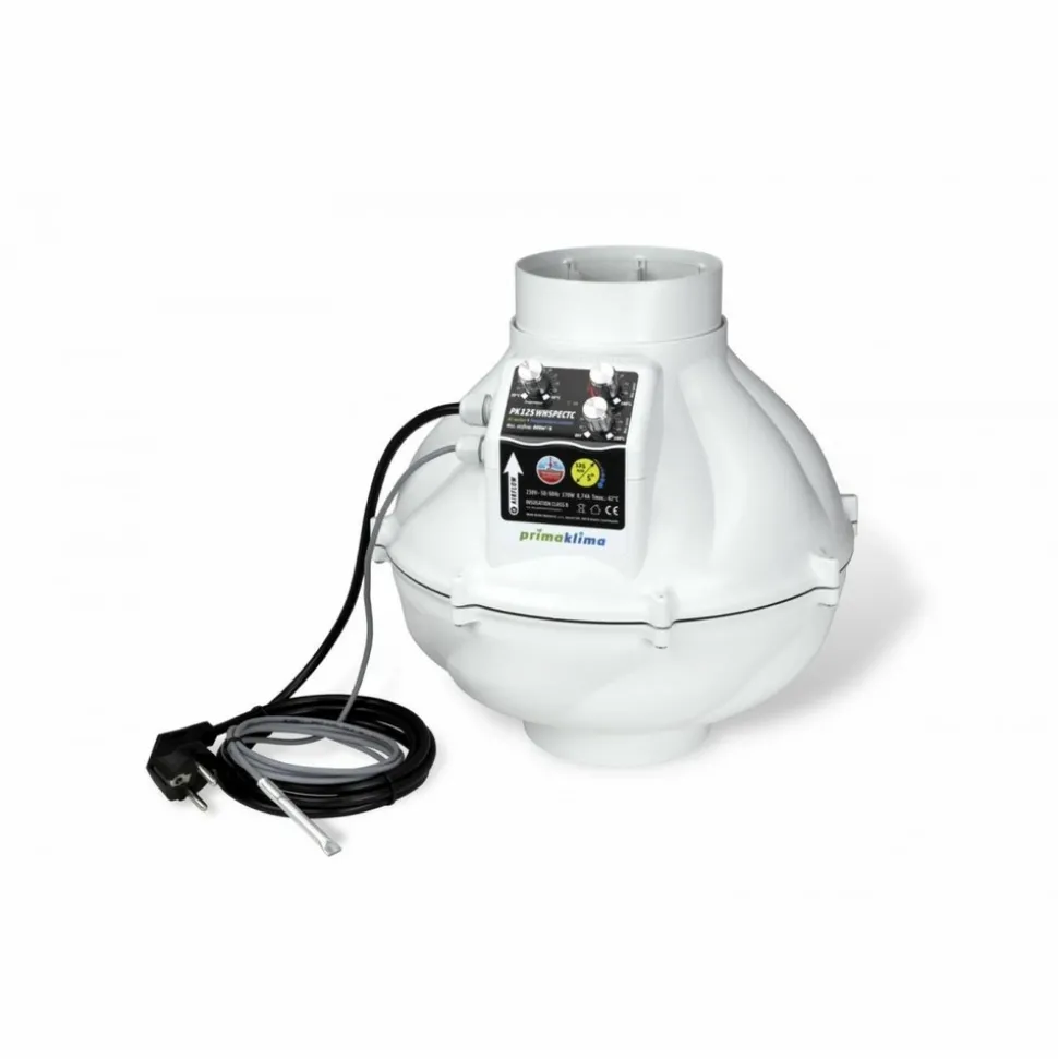 PRIMA KLIMA - Extracteur prima klima ec whsp insono ø125mm thermocontrol