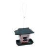 PROGARDEN - Maison oiseau gamelle polypropylène (20 x 14 x 18 cm)