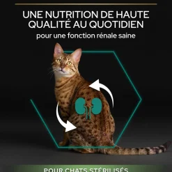 PROPLAN - Croquettes chat adulte stérilisé au saumon Super Premium - 3 kg