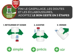 PROTECT EXPERT - Protect expert désherbant ultra concentré - cours allées terrasses - agit sous 3h - 800ml - jusqu鈥² traités procouru800