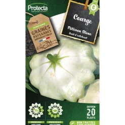 PROTECTA - Graines paysannes - pâtisson blanc