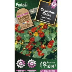 PROTECTA - Graines paysannes - capucine naine tom pouce