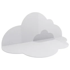 QUUT - Grand tapis de jeu nuage gris perle