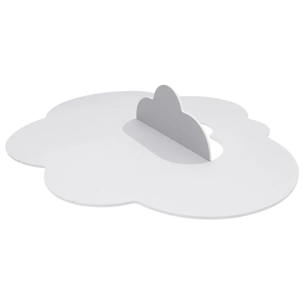 QUUT - Grand tapis de jeu nuage gris perle