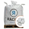 RACINE - Paillage minéral galet marbre blanc carrare 25-40mm, big bag 500 kg - f-pai007