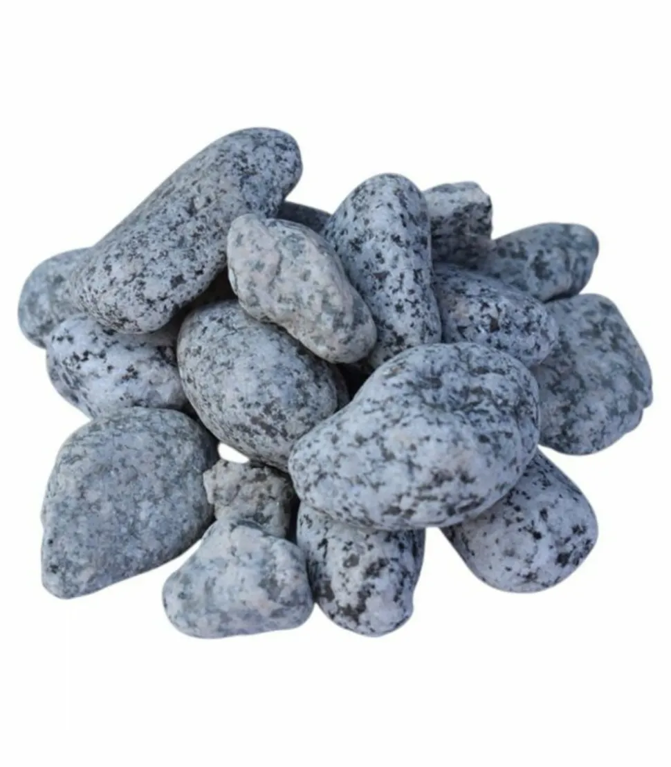 RACINE - Paillage minéral galet marbre pigat 40-60mm, 10 sacs 20 kg - f-pai078-10x20