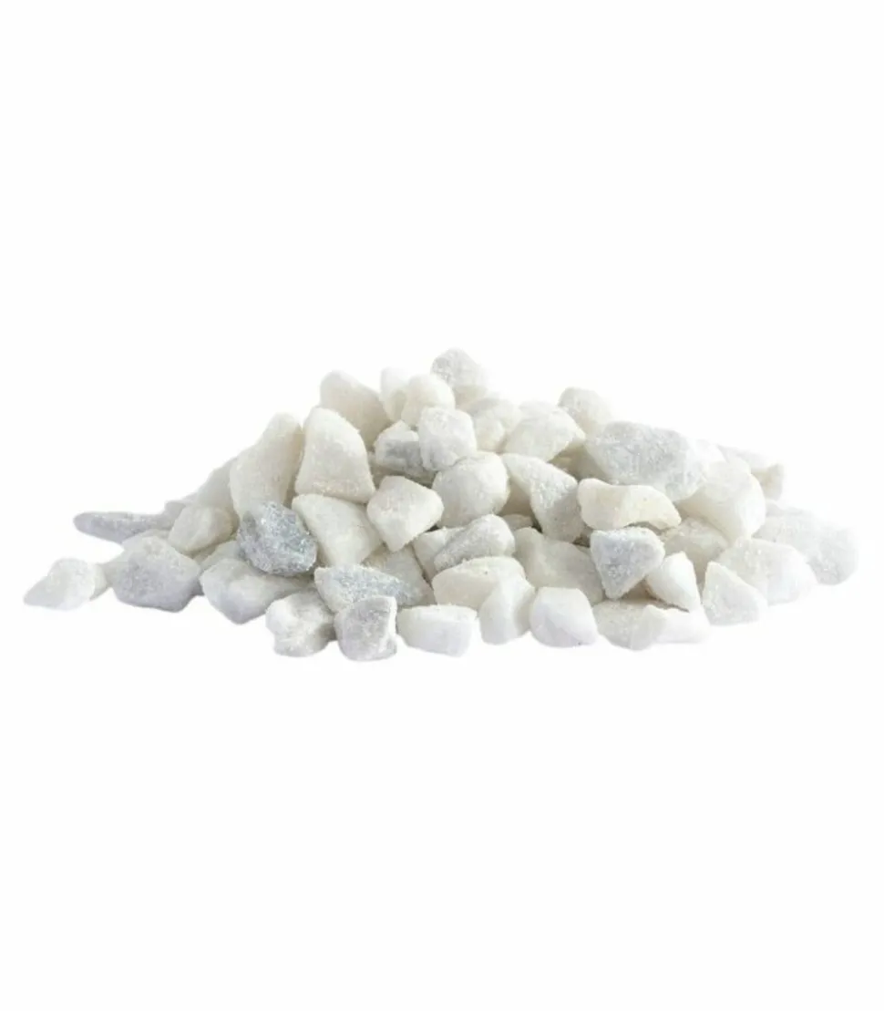 RACINE - Paillage minéral gravier blanc 10/20mm, big bag 750 kg - pro607