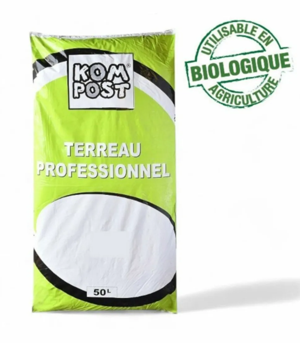 RACINE - Terreau potager avec engrais organique, sac de 50 l - pro218