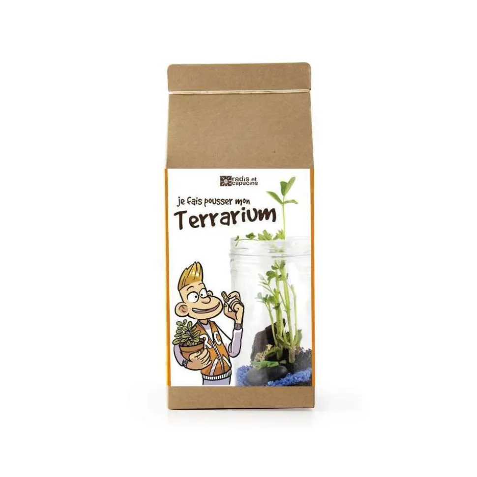 RADIS ET CAPUCINE - Terrarium de la savanne