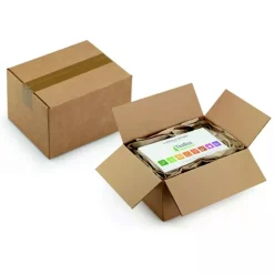 RAJA - 5 cartons d'emballage 35 x 35 x 25 cm - simple cannelure