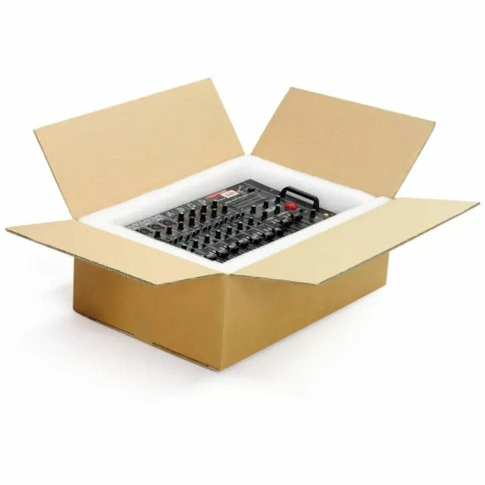 RAJA - 20 cartons d'emballage 16 x 12 x 11 cm - double cannelure