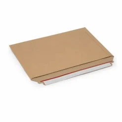 RAJA - 50 pochettes cartonnées fermeture adhésive - 33,4 x 23,4 cm