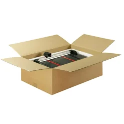 RAJA - Carton d'emballage 25 x 25 x 10 cm - simple cannelure
