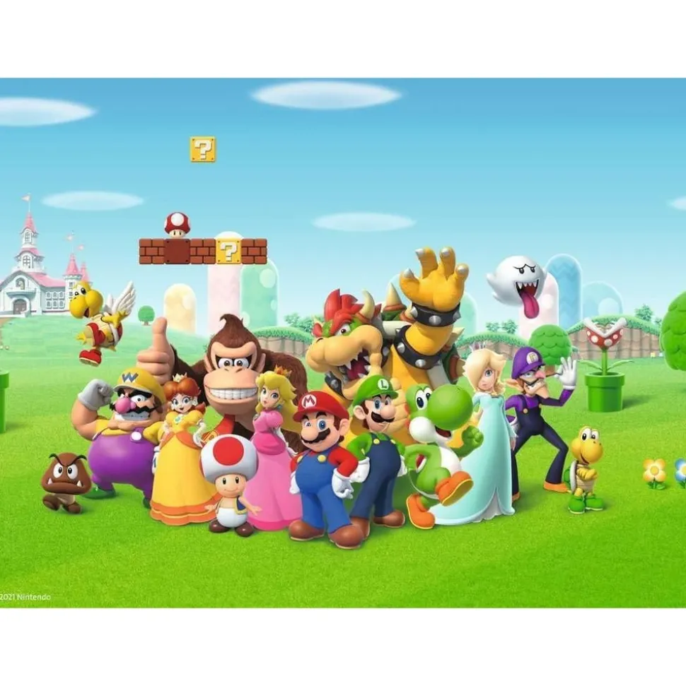 RAVENSBURGER - Puzzle 200 pièces xxl les aventures de super mario - ravensburger