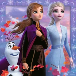 RAVENSBURGER - Puzzle disney la reine des neiges 3x49 pcs