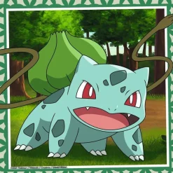 RAVENSBURGER - Puzzle pour enfants 3 x 49 pièces pokémon - salameche, bulbizarre et carapuce 3 posters inclus