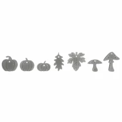 RAYHER - Moule en silicone - champignons, citrouilles et feuilles - 7 formes