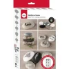 RAYHER - Moule en silicone 6 cailloux et galets 14,5 x 26 x 3,5 cm