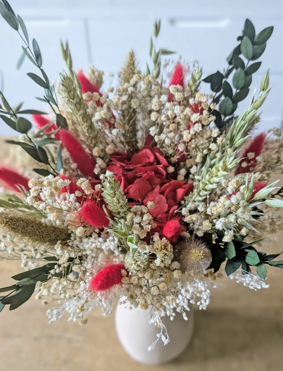 RECONCILIATION VEGETALE - Bouquet de fleurs séchées amour taille s