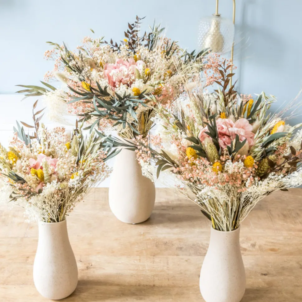 RECONCILIATION VEGETALE - Bouquet de fleurs séchées emma taille l
