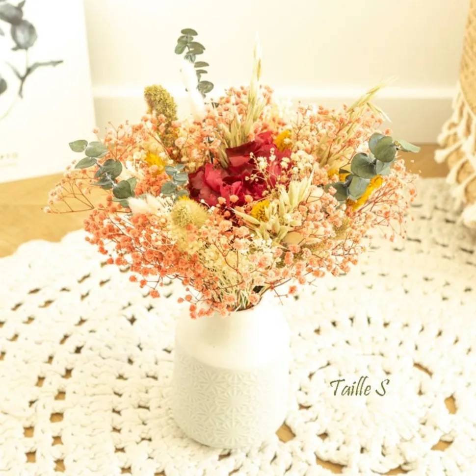RECONCILIATION VEGETALE - Bouquet de fleurs séchées agathe taille s