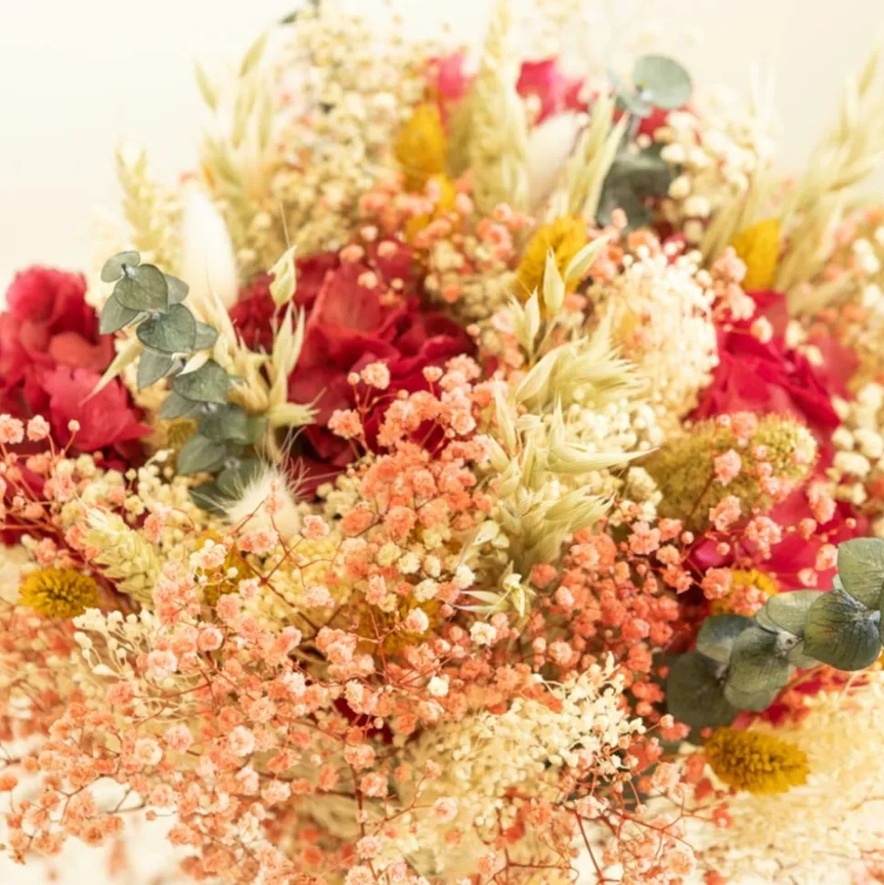 RECONCILIATION VEGETALE - Bouquet de fleurs séchées agathe taille s