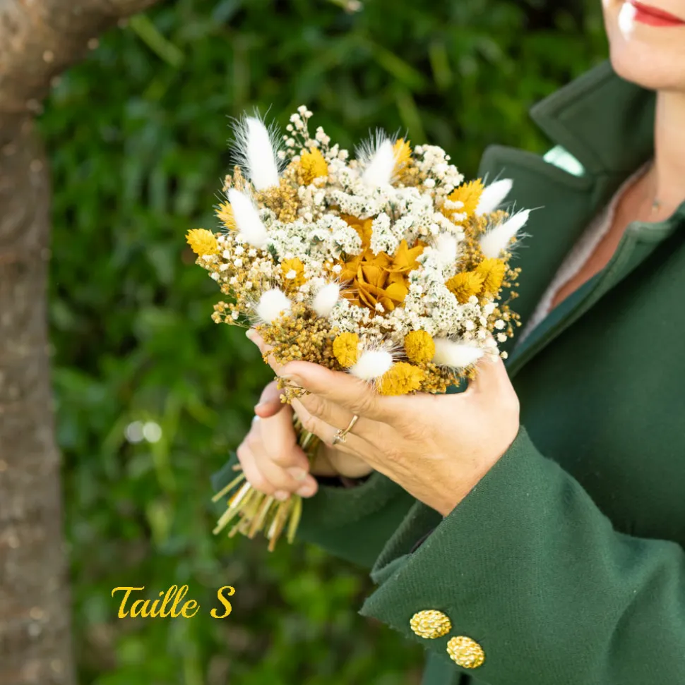 RECONCILIATION VEGETALE - Bouquet de fleurs séchées carmen taille s
