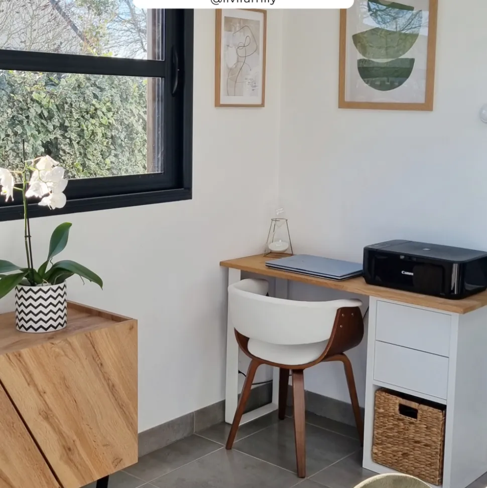 RENDEZ-VOUS DÉCO - Piada - chaise en cuir synthétique blanc