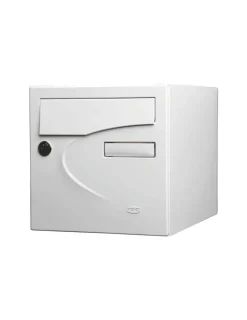 RENZ - Boîte aux lettres préférence, 1 porte blanc 9016 - renz