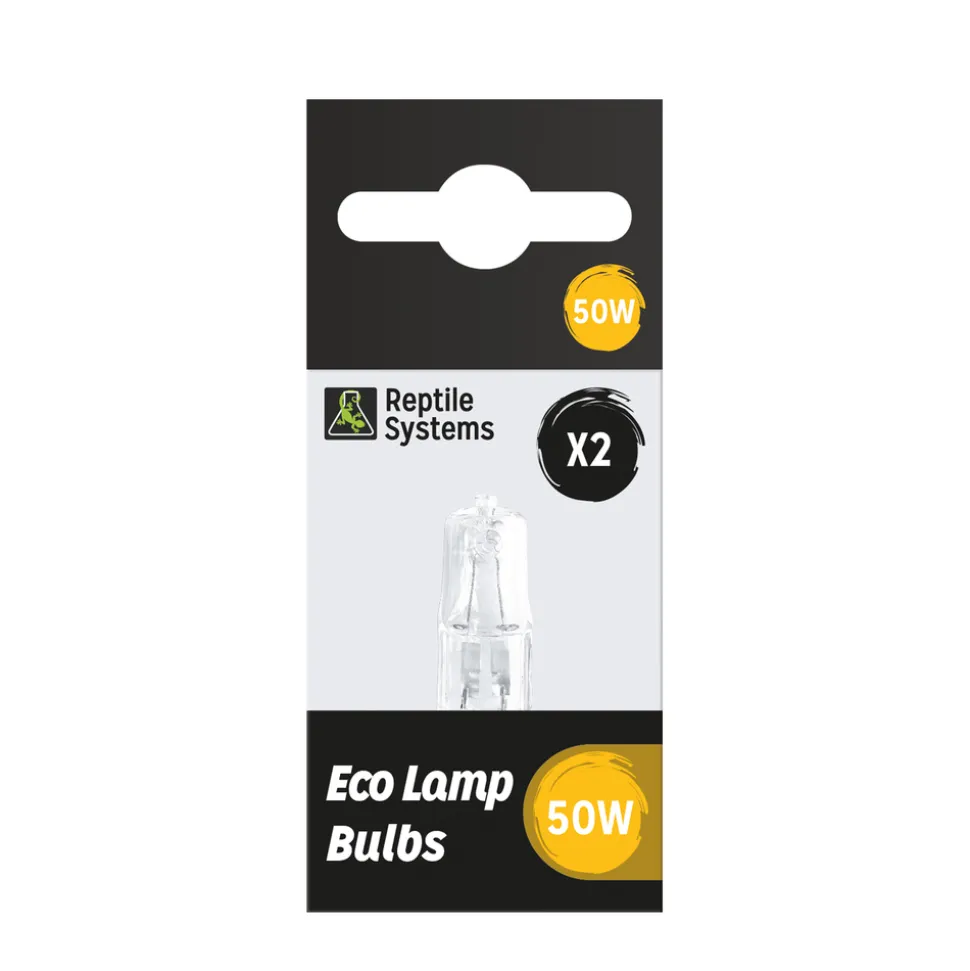 REPTILE SYSTEMS - Lampe de rechange éco halogène blanche 50W x2