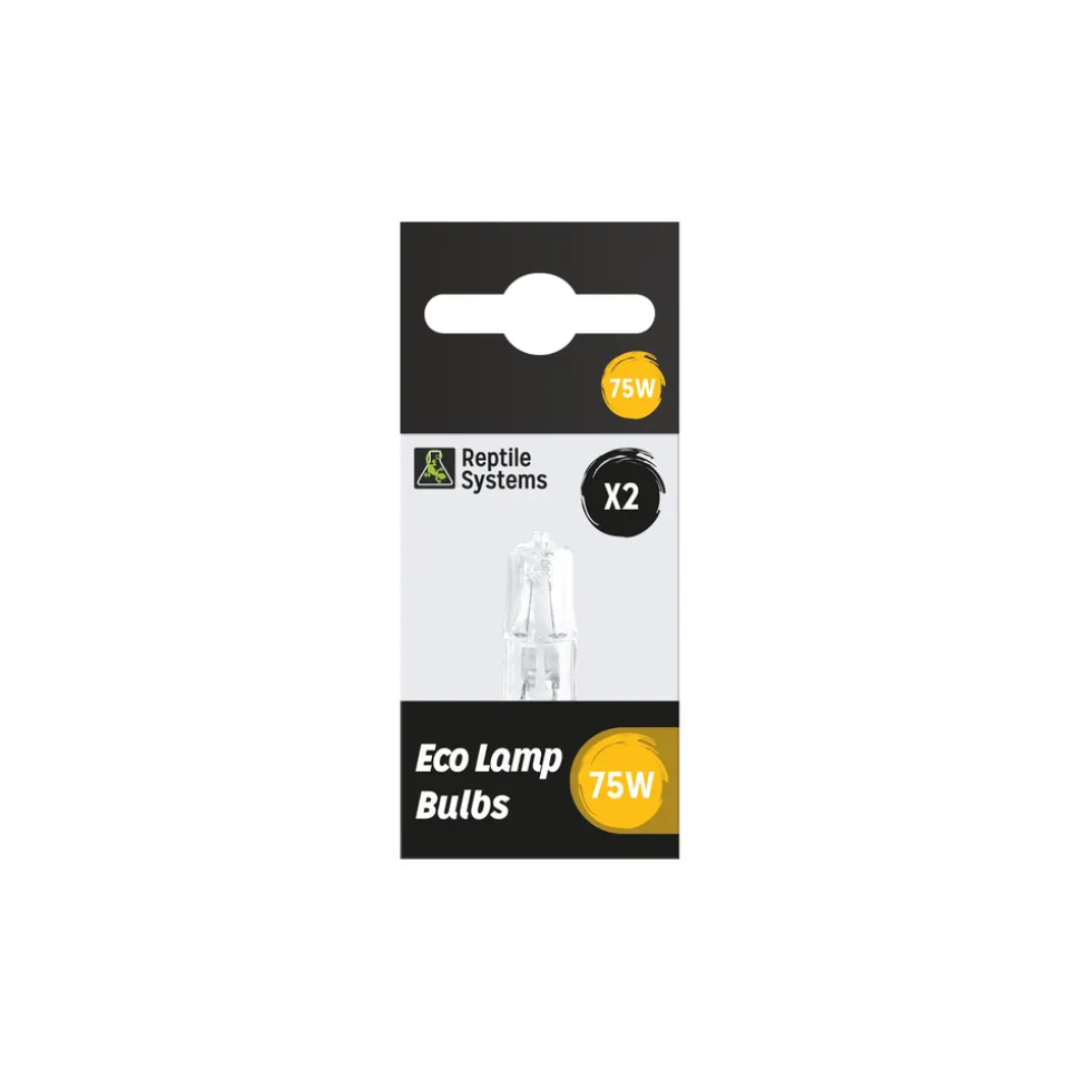 REPTILE SYSTEMS - Lampe de rechange éco halogène blanche 75W x2