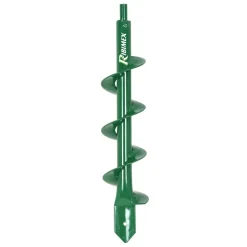 RIBILAND - Tarière sur perceuse - ribiland - pour planter des fleurs, des plantes, des bulbes, des poteaux - long. 30 cm diam. 8 cm
