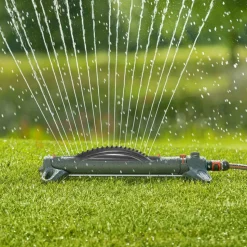 RIBIMEX - Arroseur oscillant bmi à turbine 16 buses, arrosage jardin, pelouse