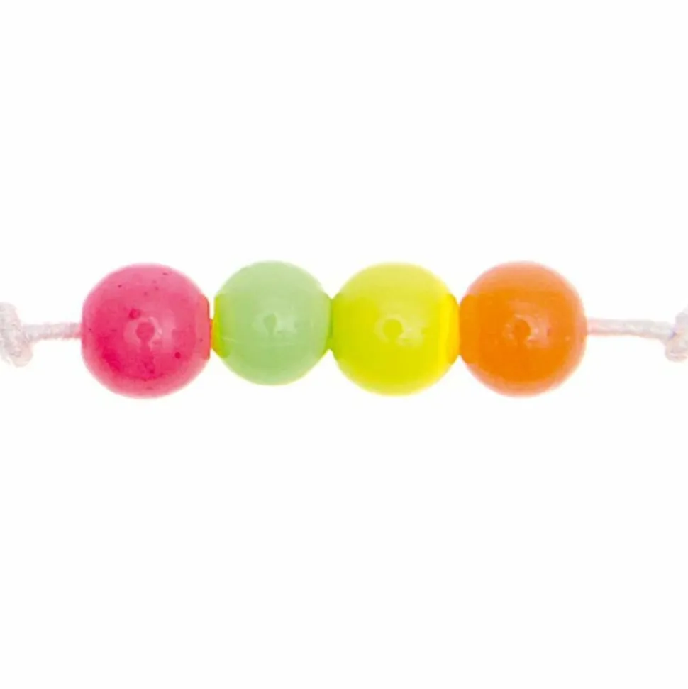 RICO DESIGN - 300 perles rondes 4 mm - fluo
