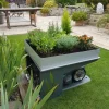 ROBOT PROTECT - Abri Robot Tondeuse Life Jardinière 2 en 1 multimarque 73,5 x 59 x 40 cm | Résistant aux intempéries Protection UV | Made in Europe