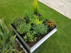 ROBOT PROTECT - Abri Robot Tondeuse Life Jardinière 2 en 1 multimarque 73,5 x 59 x 40 cm | Résistant aux intempéries Protection UV | Made in Europe