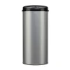 ROSSIGNOL - Rossignol poubelle 45l gris métal - 93612