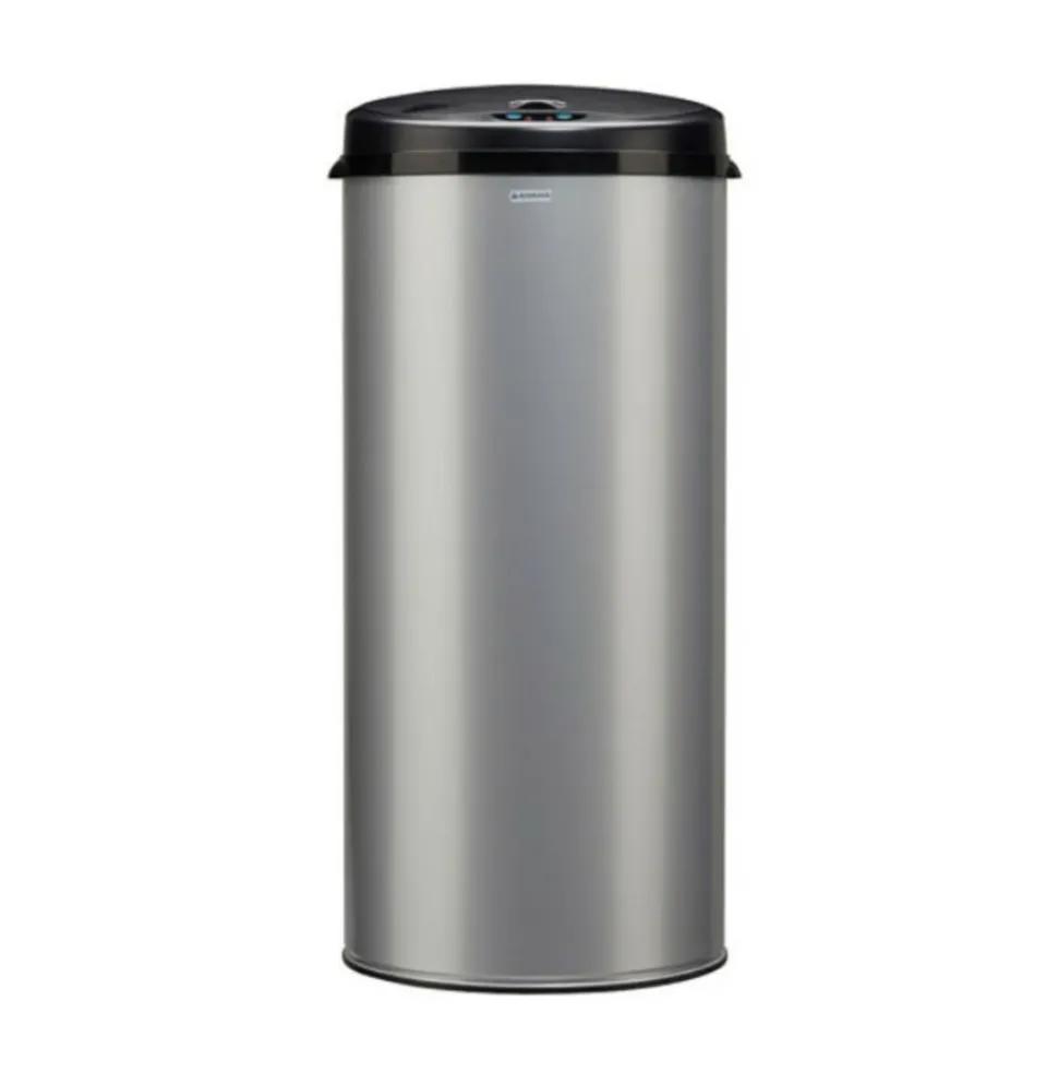 ROSSIGNOL - Rossignol poubelle 45l gris métal - 93612