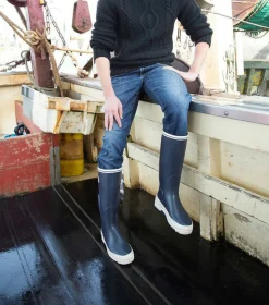 ROUCHETTE - Bottes maritime amiral marine - taille 43