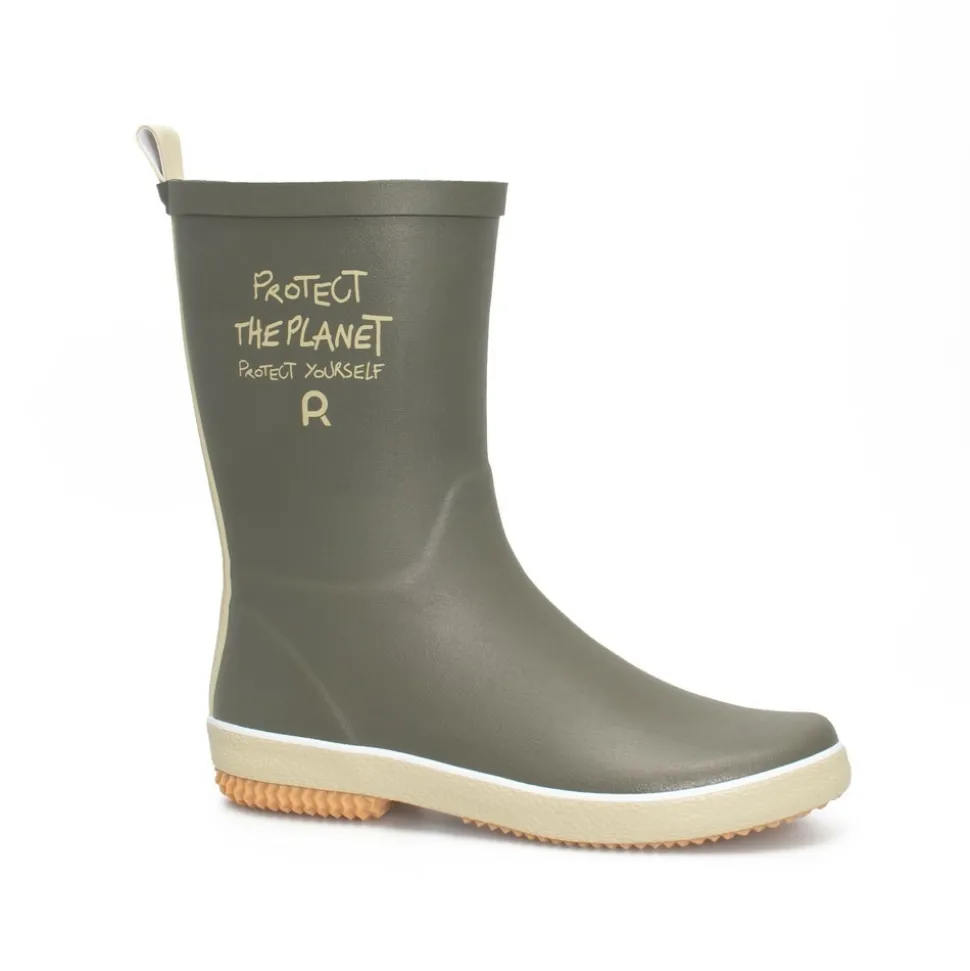 ROUCHETTE - Demi botte protect the planet femme - coloris kaki - 36
