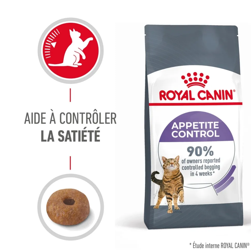 ROYAL CANIN - Croquettes chat quemandeur Appetite Control Sterilised 3.5kg