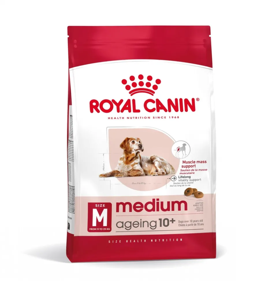 ROYAL CANIN - Croquettes chien taille moyenne de +10 ans Medium Ageing 3kg