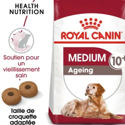 ROYAL CANIN - Croquettes chien taille moyenne de +10 ans Medium Ageing 3kg