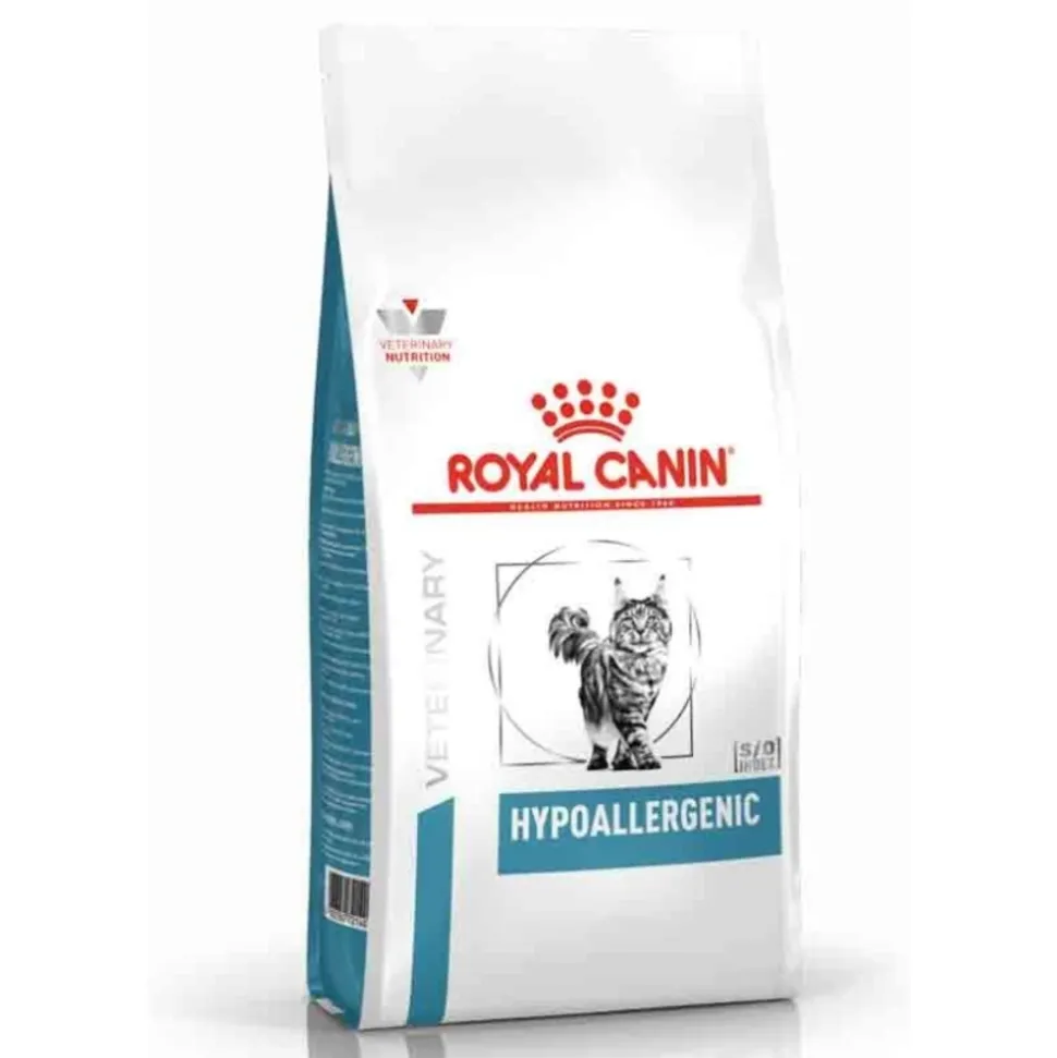 ROYAL CANIN VETERINARY DIET - Croquettes pour chat, Veterinary Hypoallergenic - 2,5kg