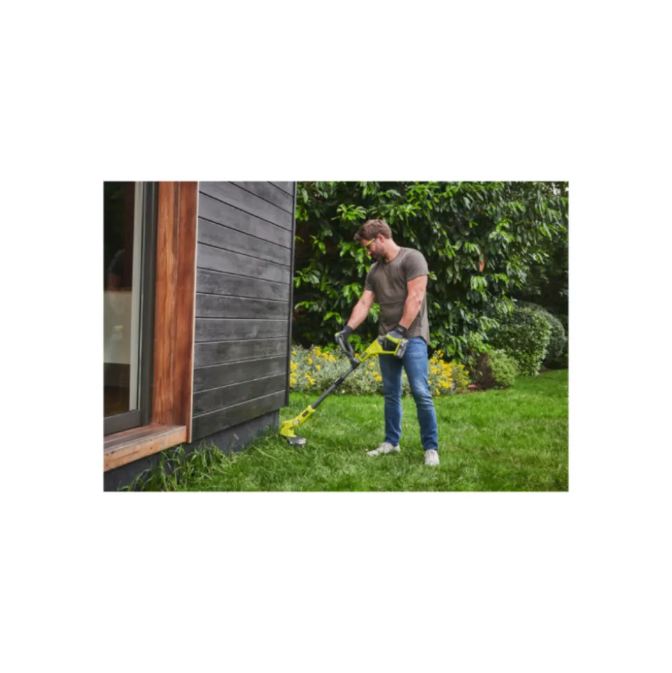 RYOBI - Coupe bordures - dresse bordures hybride ryobi 18v one+ -1 batterie 18v 2.5ah lithiumplus - 1 chargeur rapide rlt1831h25f