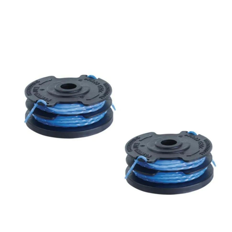 RYOBI - Lot de 2 bobines double fil torsadé ryobi 1,5mm pour coupe-bordures - rac110