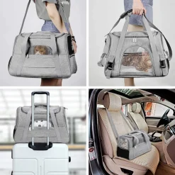 Sac à dos de chat portable et respirant pour sorties petit downypaws